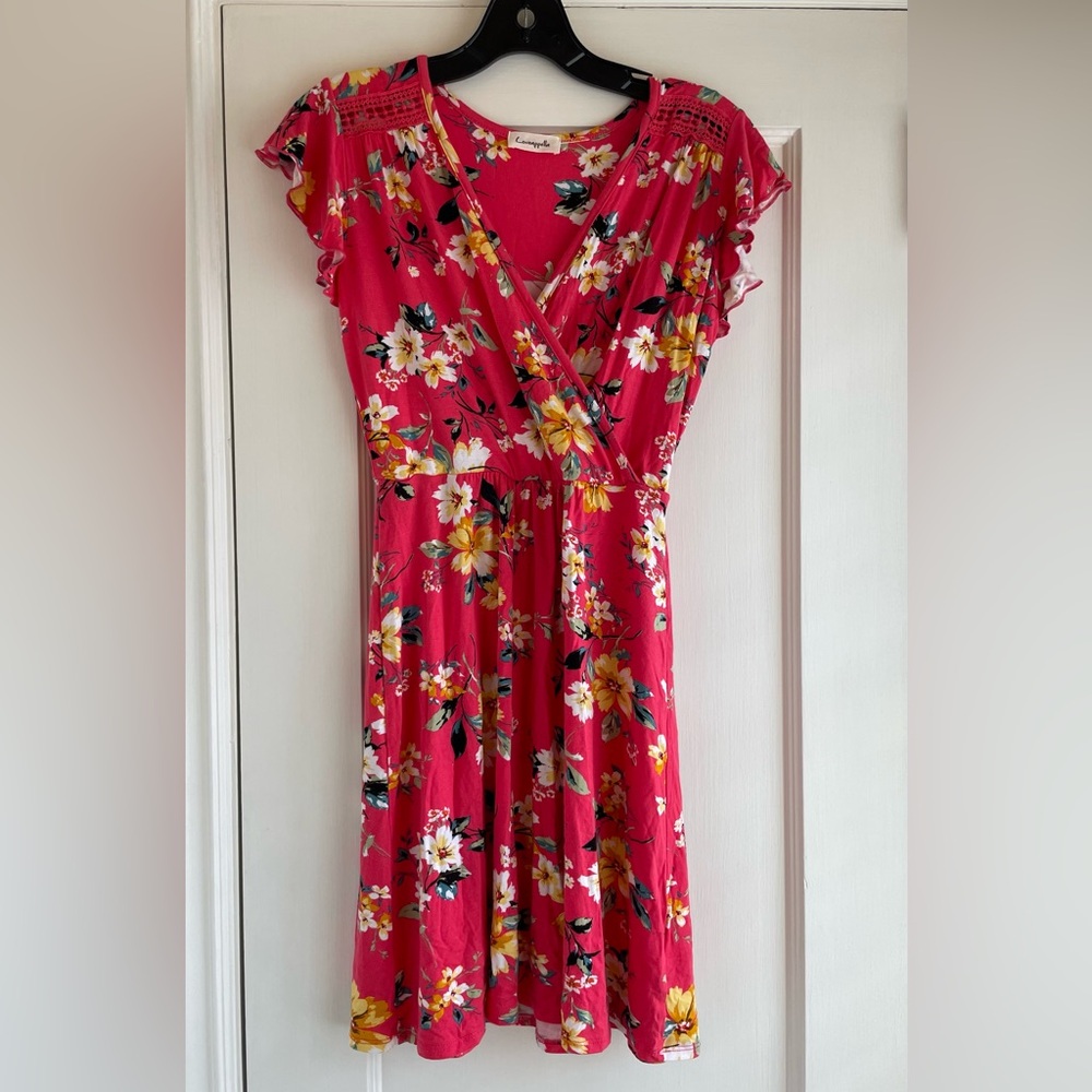 Loveappella Women’s Floral Dress, Size XS
